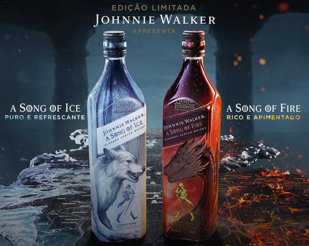 Johnnie Walker lança whisky de Game Of Thrones Johnnie Walker lança whisky de Game Of Thrones