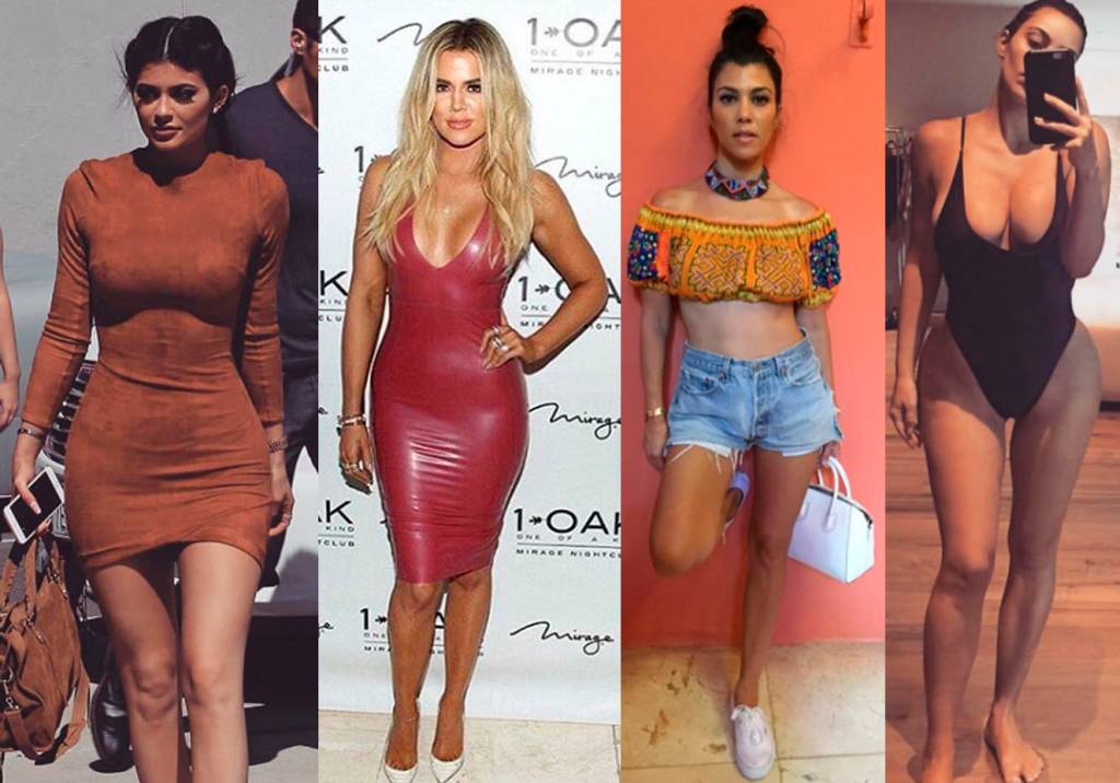 18 vezes em que ficamos de queixo caído com a cintura das Kardashian-Jenner