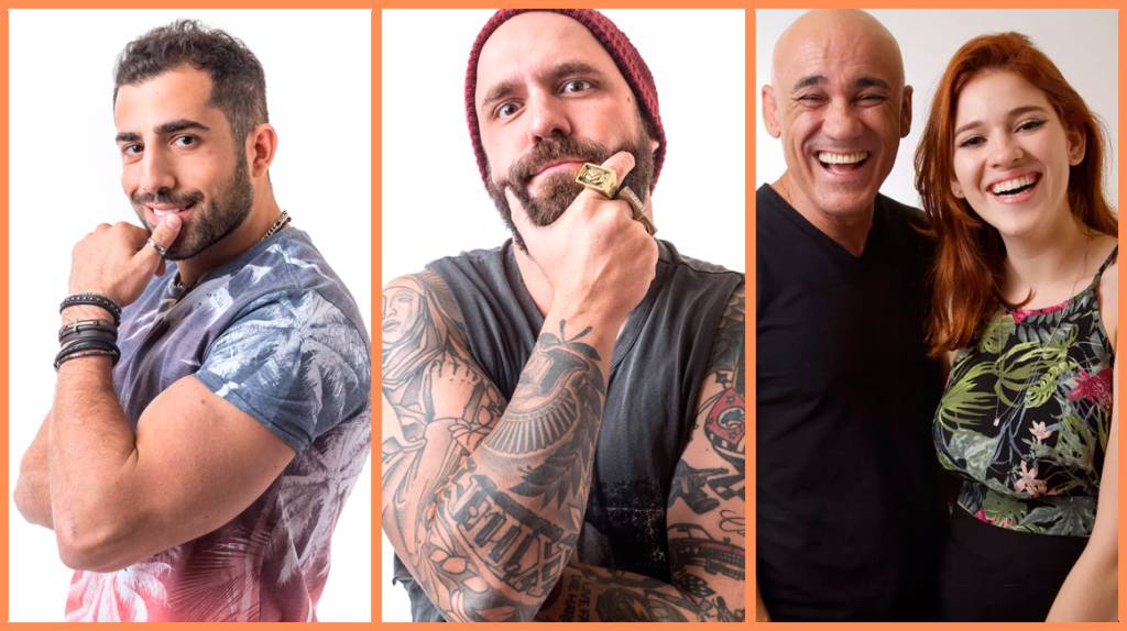 Kaysar, Caruso e família Lima estão no paredão do BBB18