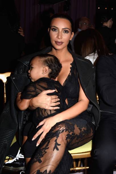 Kim Kardashian e North West