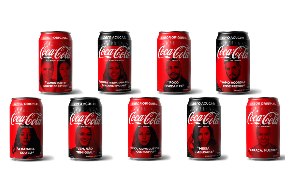 20 embalagens com famosos que não geraram revolta como as da Coca