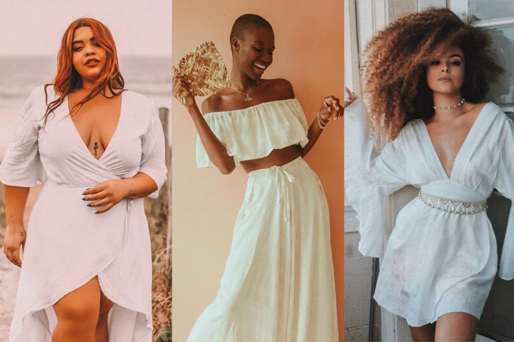 20 looks brancos e lindos para você brilhar muito neste Ano Novo