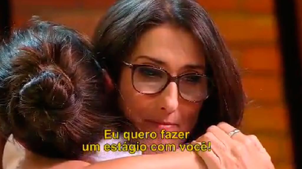 Eliminada do ‘MasterChef Profissionais’ pede estágio na hora da despedida
