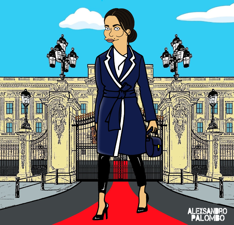 Meghan Markle – Os Simpsons meghan-markle-princess-william-queen-elizabeth-kate-middleton-lady-diana-feminist-feminism-royal-popart-contemporaryart-simpsonized-thesimpsons-lossimpsons-buckin-3