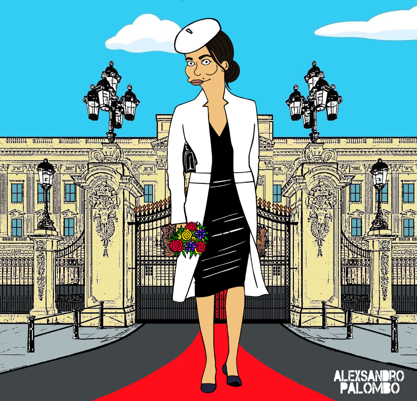 Meghan Markle – Os Simpsons meghan-markle-princess-william-queen-elizabeth-kate-middleton-lady-diana-feminist-feminism-royal-popart-contemporaryart-simpsonized-thesimpsons-lossimpsons-buckin-4