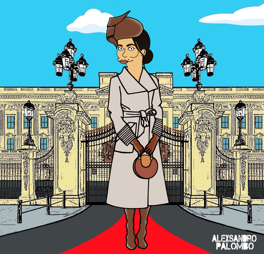 Meghan Markle – Os Simpsons meghan-markle-princess-william-queen-elizabeth-kate-middleton-lady-diana-feminist-feminism-royal-popart-contemporaryart-simpsonized-thesimpsons-lossimpsons-buckin-5