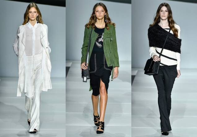 Primeiro desfile do segundo dia, a <strong>Bobstore</strong> estreou na passarela de Belo Horizonte com uma apresentação repleta de tendências das passarelas internacionais. A coleção, sobretudo em preto, branco e cinza, apostou no mix de tricôs molengas com o utilitarismo da pegada militar e a elegância da alfaiataria. Em termos de styling, as diversas sobreposições ganham destaque. Primeiro desfile do segundo dia, a <strong>Bobstore</strong> estreou na passarela de Belo Horizonte com uma apresentação repleta de tendências das passarelas internacionais. A coleção, sobretudo em preto, branco e cinza, apostou no mix de tricôs molengas com o utilitarismo da pegada militar e a elegância da alfaiataria. Em termos de styling, as diversas sobreposições ganham destaque.