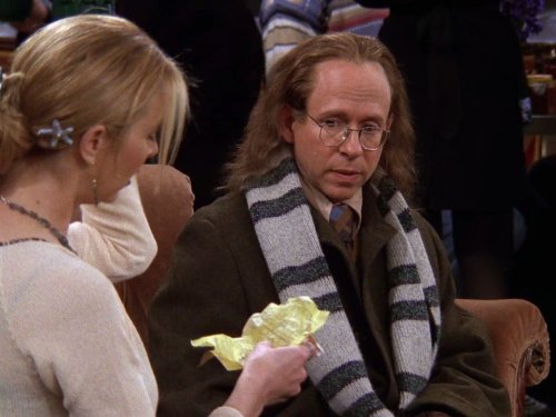 Phoebe e o pai Frank Buffay Phoebe e o pai Frank Buffay