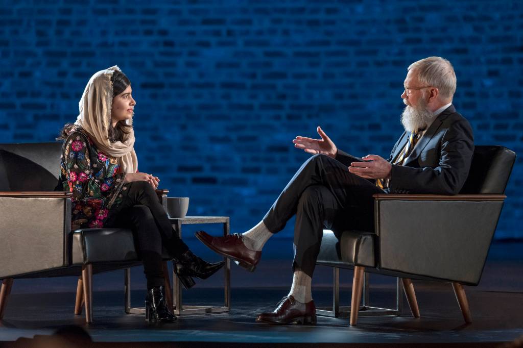 O Próximo Convidado Dispensa Apresentação com David Letterman: Malala Yousafzai