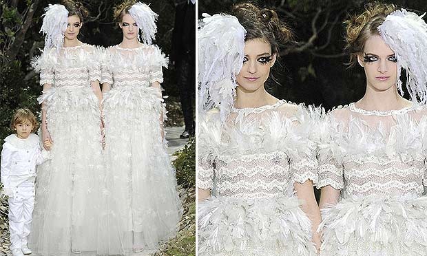Casamento e alta-costura da Chanel para todos - até lésbicas Casamento e alta-costura da Chanel para todos – até lésbicas