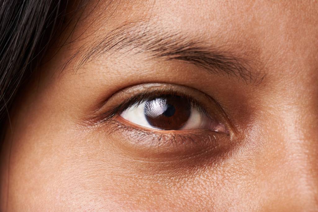 Macro of woman eye Macro of woman eye
