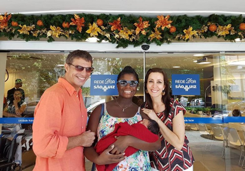 Nasce a filha de Adriana Alves e Olivier Anquier