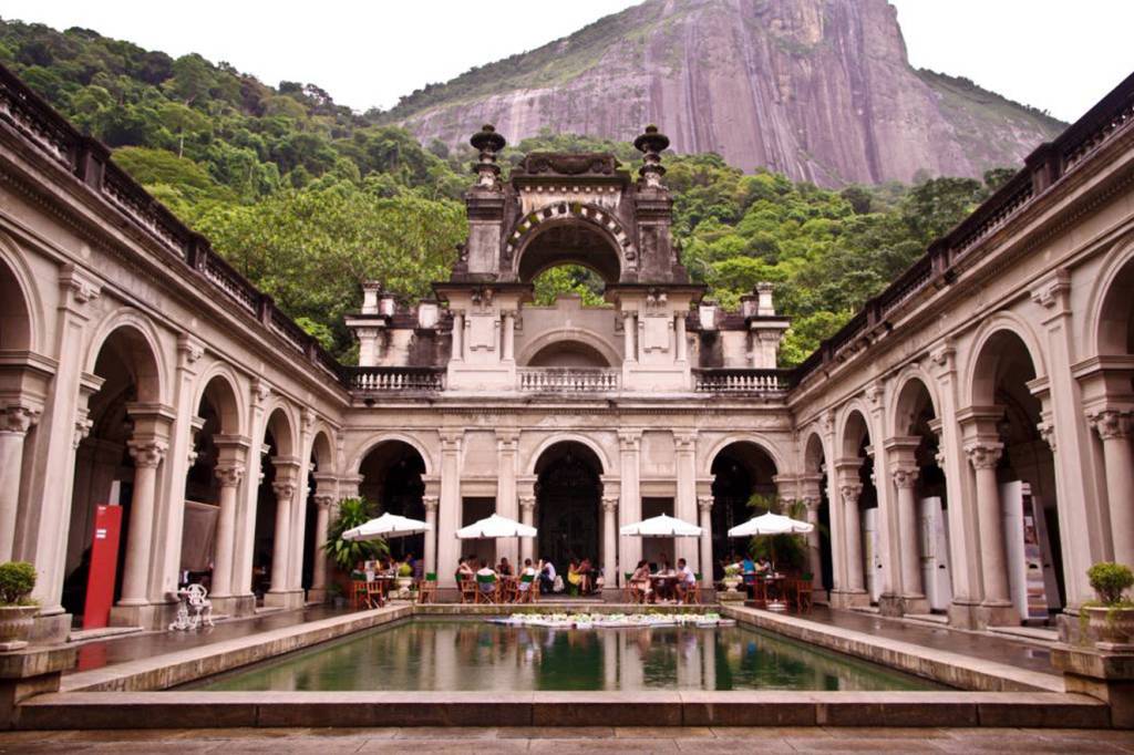 parque-lage café da manhã no charmoso Parque Lage