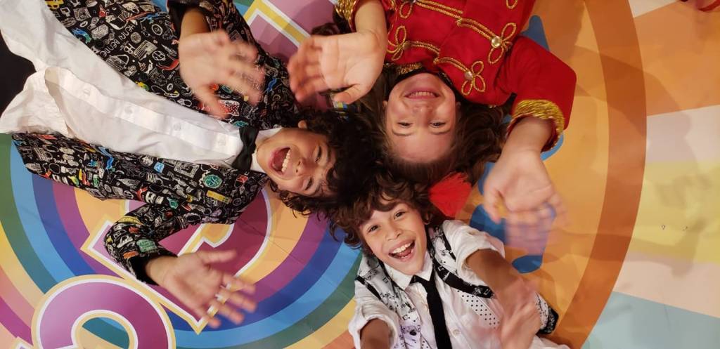 O grupo Patotinha Mágica, de Verão 90 O grupo Patotinha Mágica, de Verão 90
