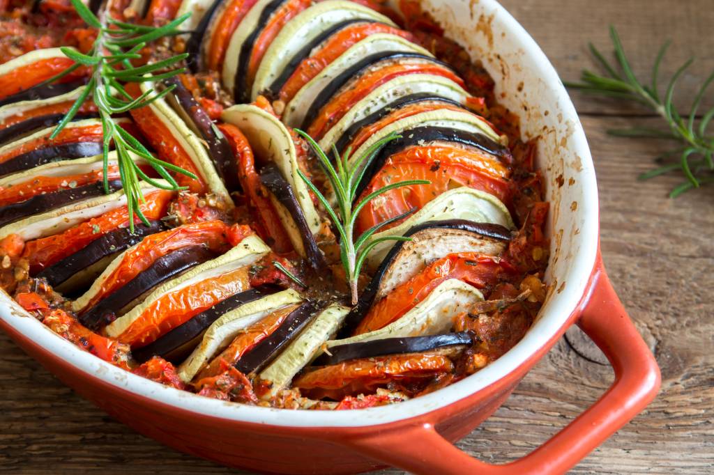 Páscoa vegana – prato principal 1 – Ratatouille Páscoa vegana – prato principal 1 – Ratatouille