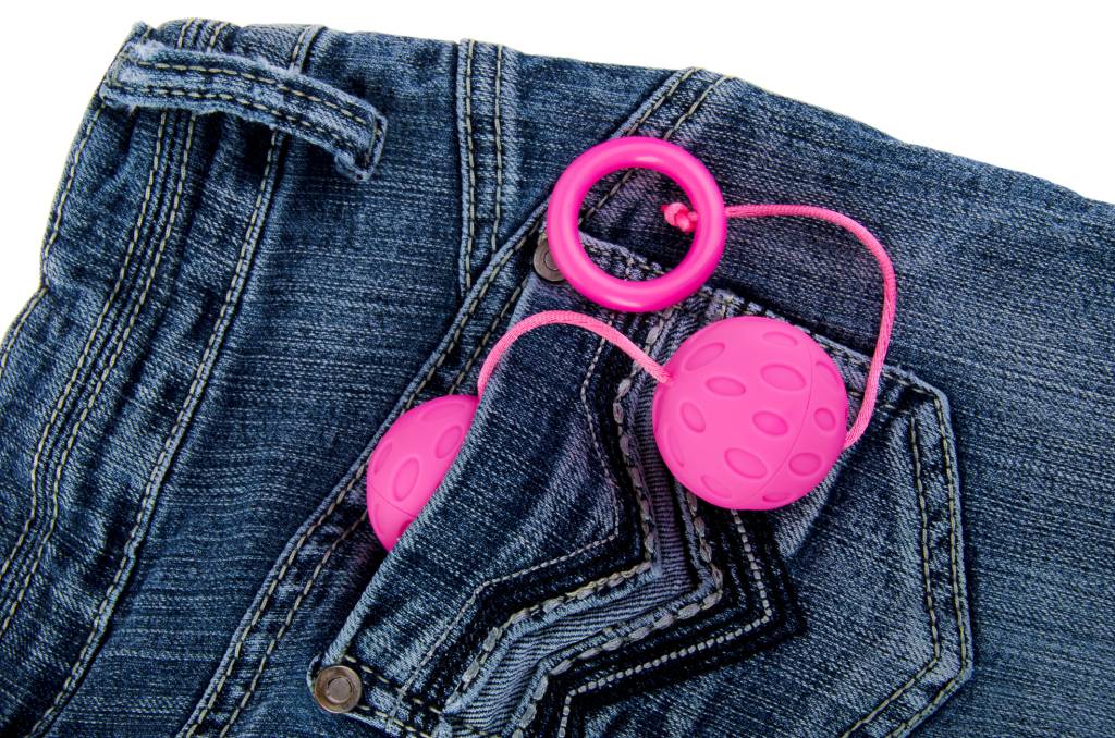 Sex toy in the pocket