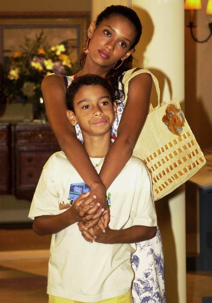 Preta e Raí na novela Da Cor do Pecado Preta e Raí na novela Da Cor do Pecado