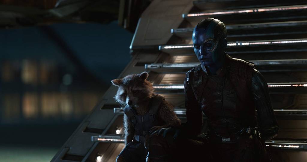 Rocket Raccoon & Nebulosa, ‘Vingadores: Ultimato’ Rocket Raccoon & Nebulosa, 'Vingadores: Ultimato'