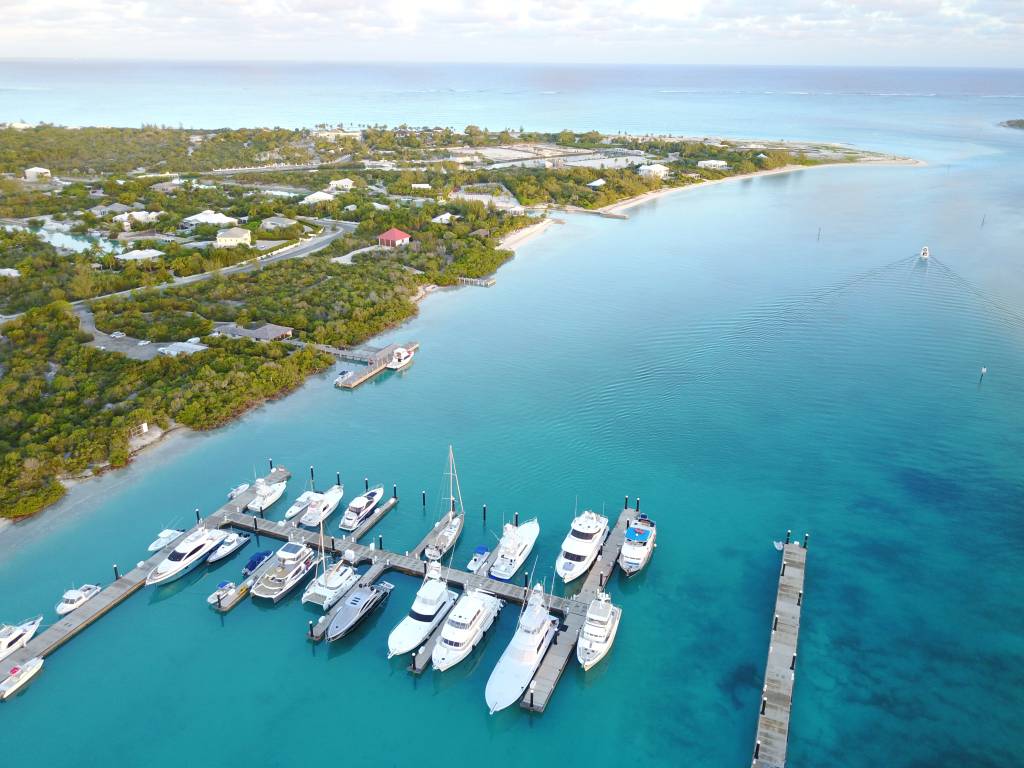 Marina in Turks and Caicos