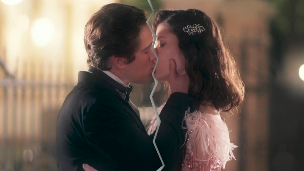 Cris volta no tempo e termina com Danilo em ‘Espelho da Vida’