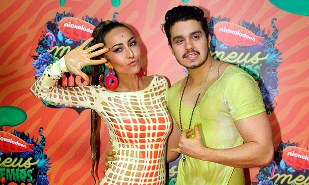 Luan Santana e Sabrina Sato brilham no Meus Prêmios Nick 2014
