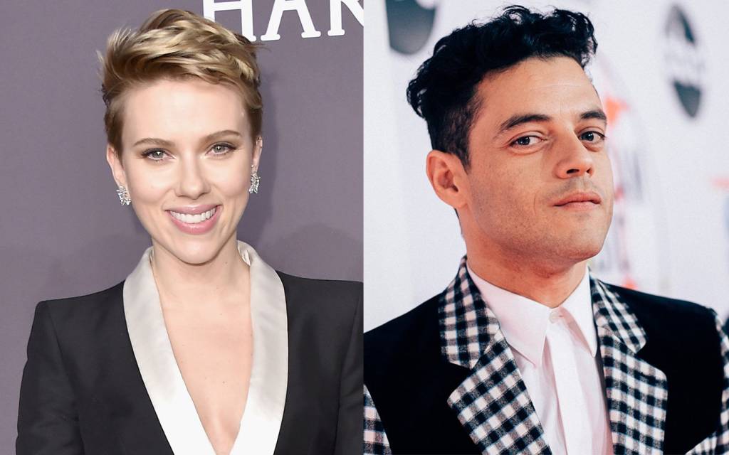 Scarlet Johansson e Rami Malek vão apresentar o Globo de Ouro