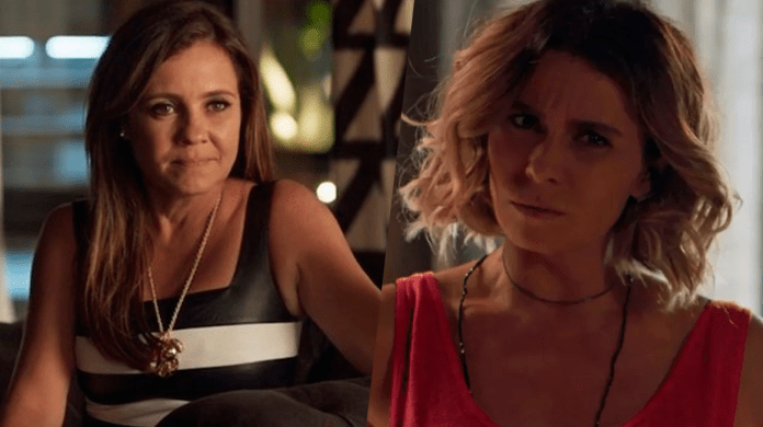 Resumo da novela Segundo Sol, Laureta e Luzia segundo-sol-luzia-ressabiada1-2