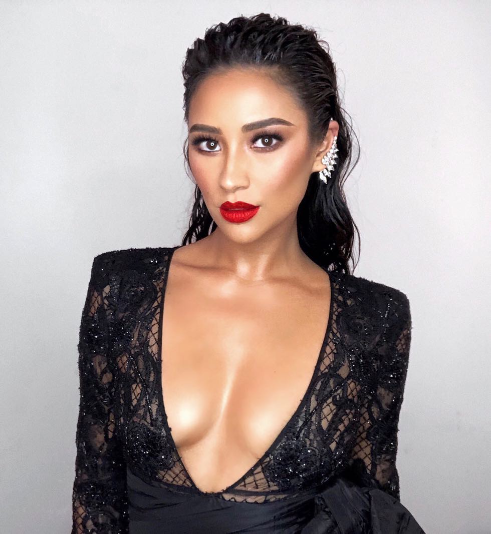 Penteados e maquiagens para madrinhas de casamento shay-mitchell-4