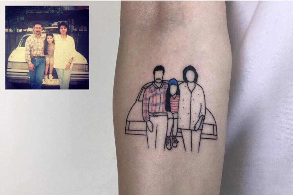 Esse tatuador reproduz fotos antigas de uma maneira incrível