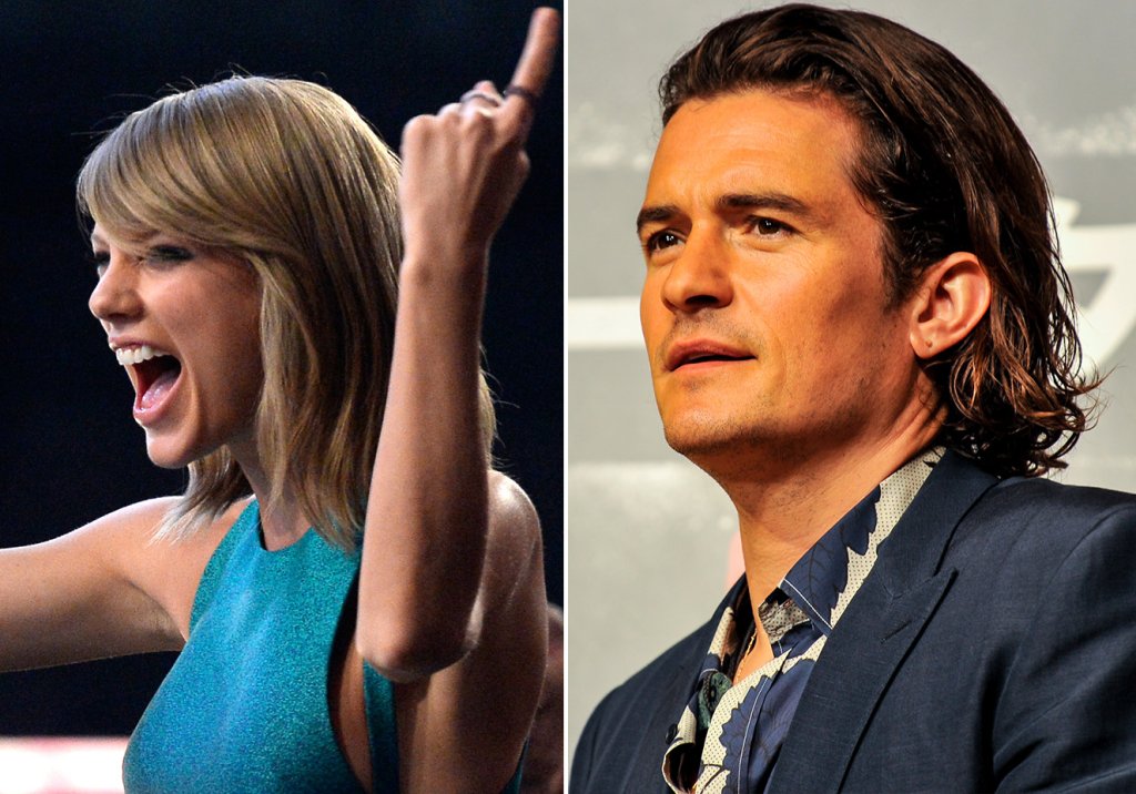 Taylor Swift é vizinha de Orlando Bloom