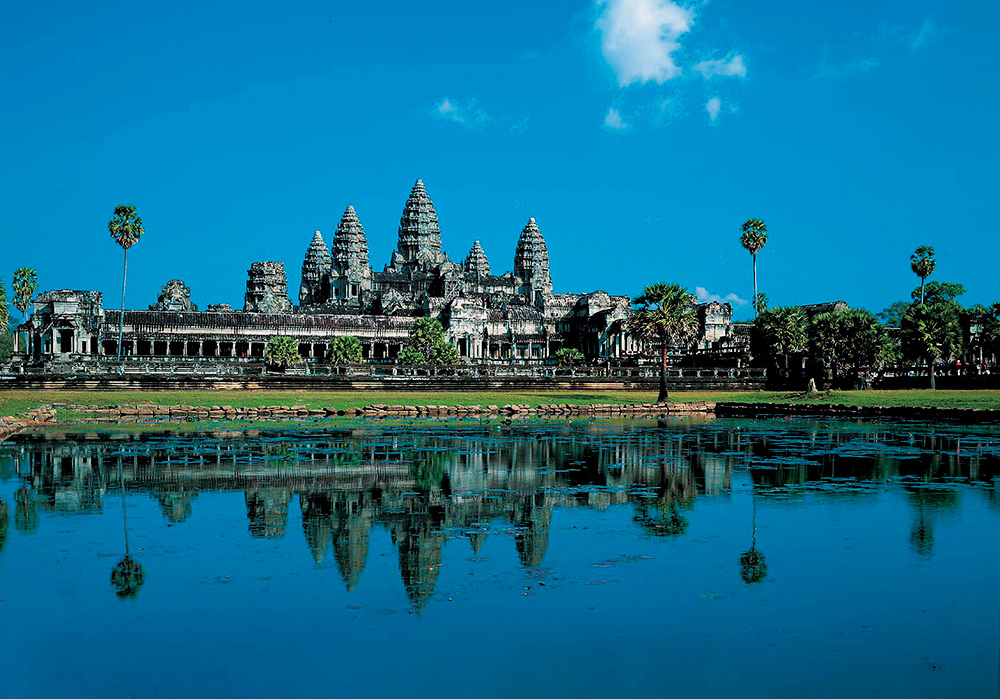 Divulgação Templo de Angkor Wat