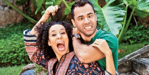 Thalita Carauta e Rodrigo Sant'Anna comentam o sucesso de Janete e Valéria Thalita Carauta e Rodrigo Sant'Anna comentam o sucesso de Janete e Valéria