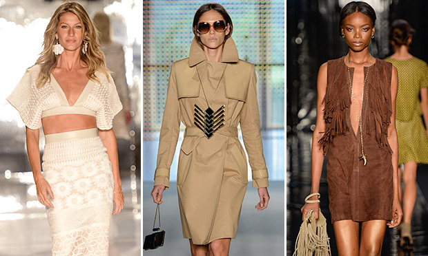 Do areia ao marrom, os tons terrosos figuram entre as fortes apostas da vez