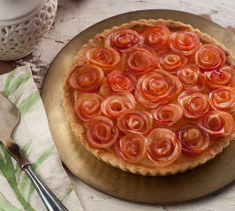 torta-de-rosas-de-maca