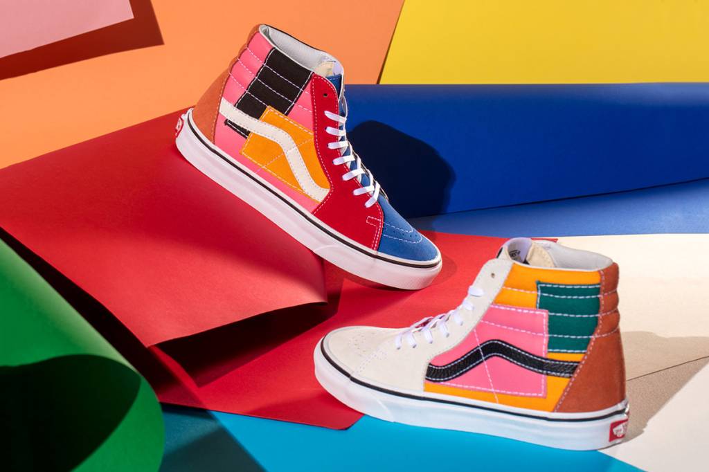 Coloridos, os novos tênis da Vans são ~polêmicos~ e muito fofuxos