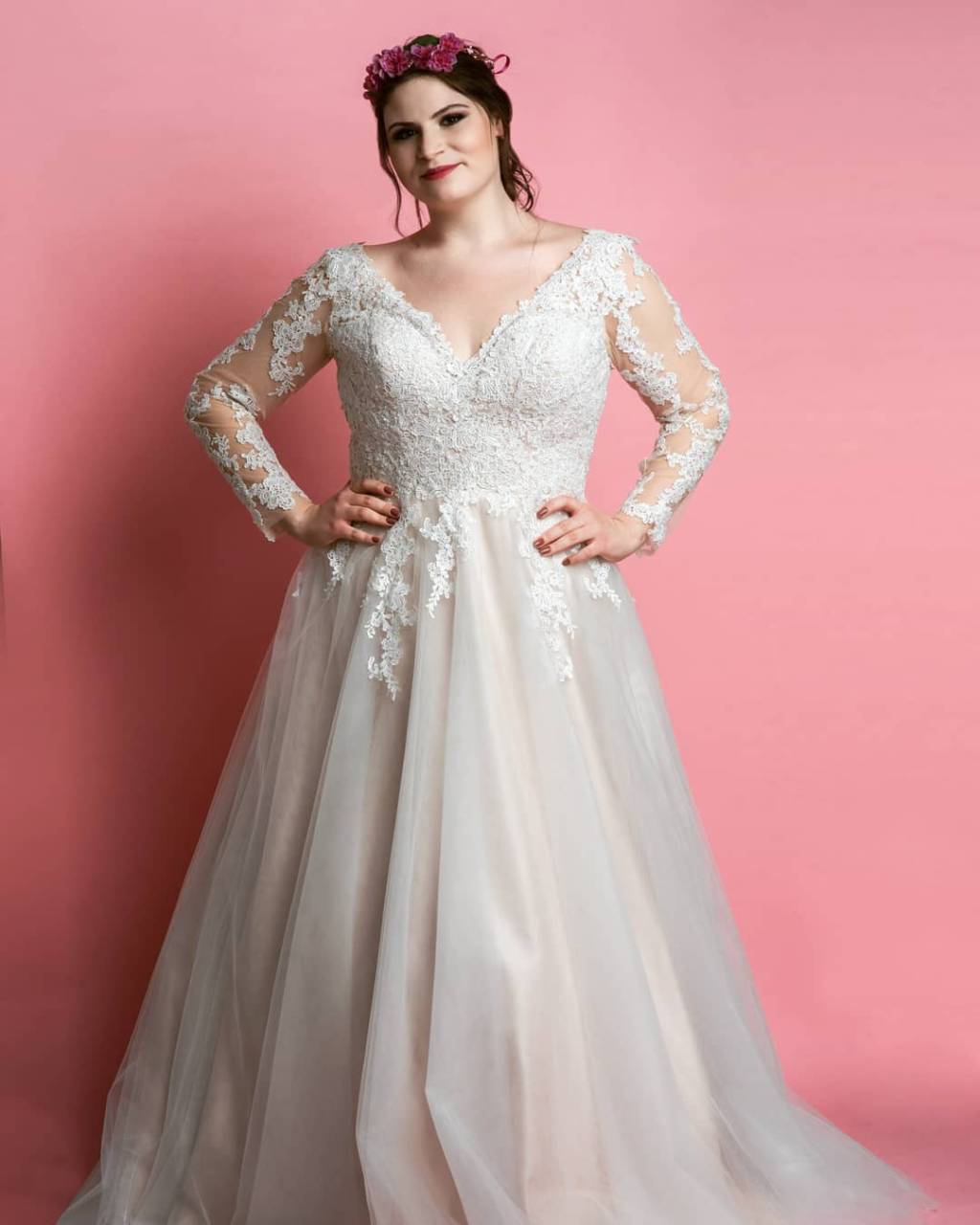 vestido de noiva evasê vestido-evasc3aa