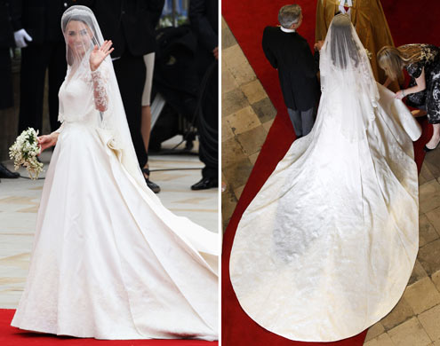 Veja todos os detalhes do vestido de noiva de Kate Middleton Veja todos os detalhes do vestido de noiva de Kate Middleton