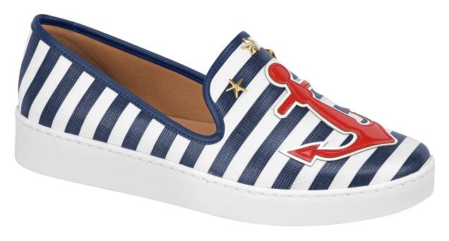 2. Resort feelings: A pegada navy ou até a de tropical fun são perfeitas para criar um mood relax. Vizzano, R$ 115, vizzano.com.br. 2. Resort feelings: A pegada navy ou até a de tropical fun são perfeitas para criar um mood relax. Vizzano, R$ 115, vizzano.com.br.