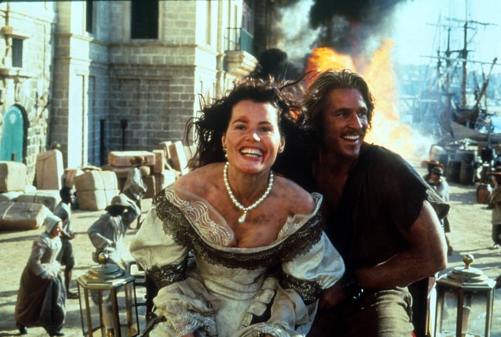 Geena Davis e Matthew Modine In ‘Cutthroat Island’ Geena Davis e Matthew Modine In ‘Cutthroat Island’