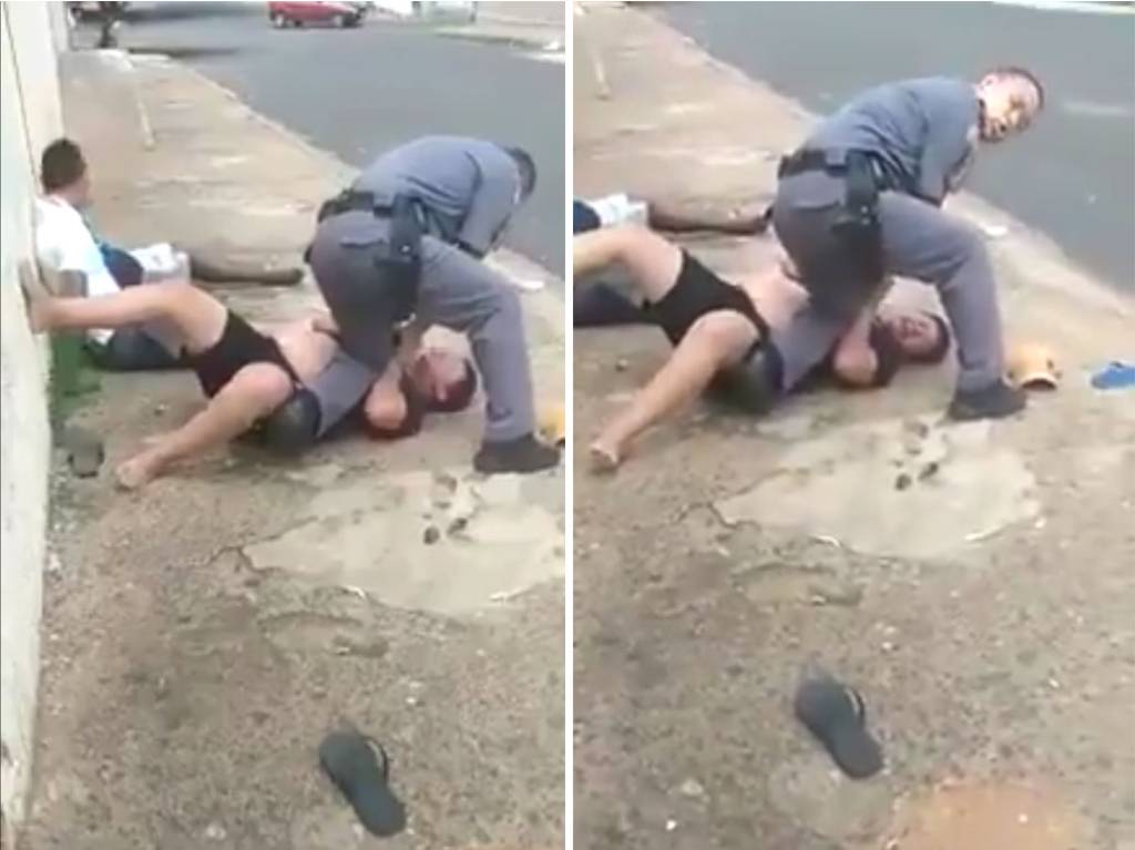 Policial militar que agrediu mulher grávida de cinco meses é afastado