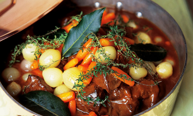 Carne com cenoura