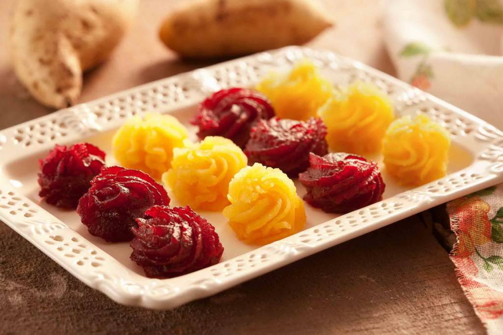 Doce de batata-doce vegano