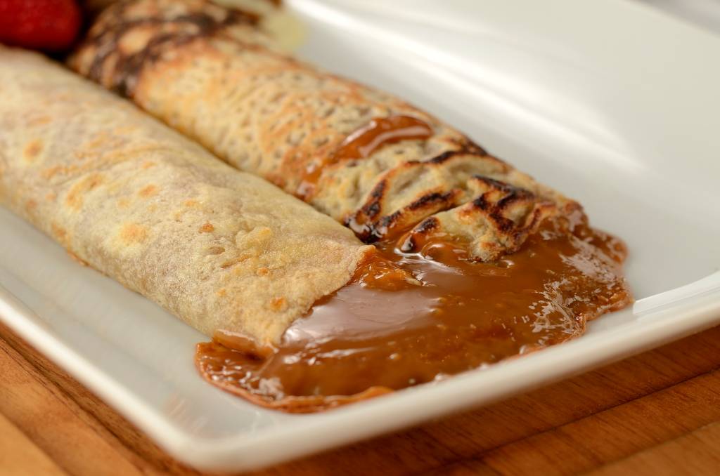 Panqueca de Doce de Leite Panqueca de Doce de Leite