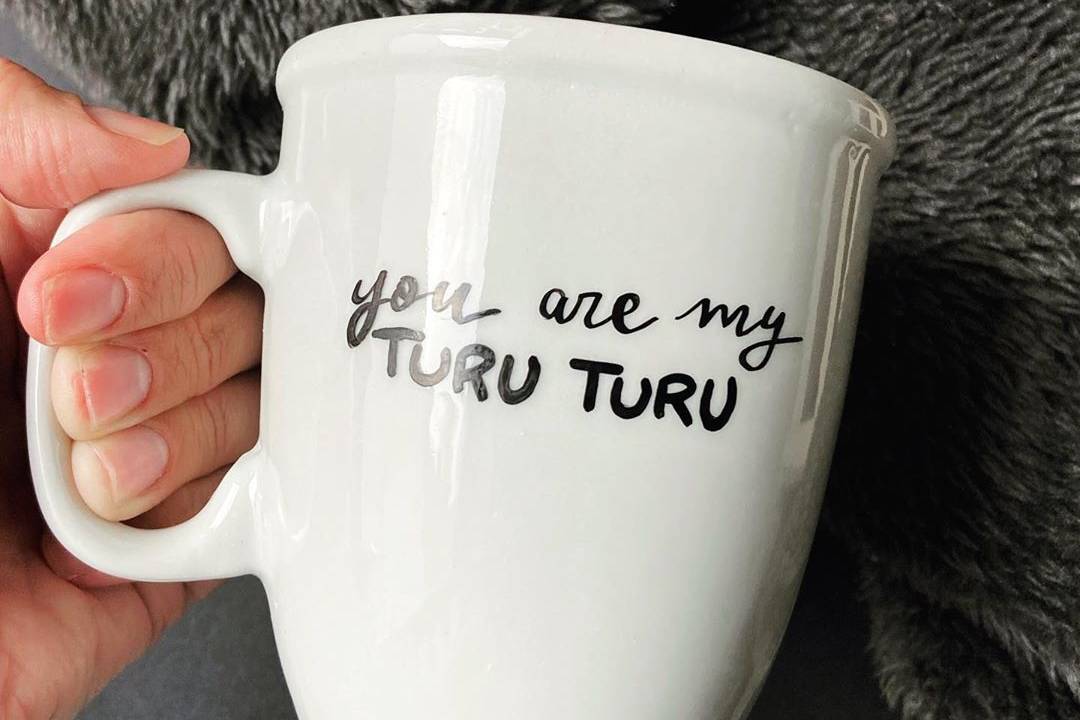 Caneca "You are my Turu Turu", da Ócio&Café