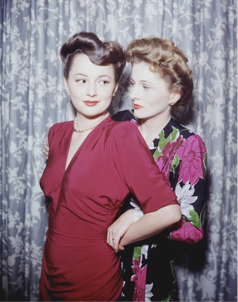 Joan Fontaine e Olivia de Havilland Joan Fontaine e Olivia de Havilland