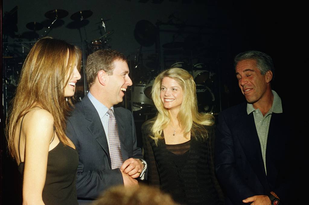 Principe Andrew e Jeffrey Epstein Principe Andrew e Jeffrey Epstein