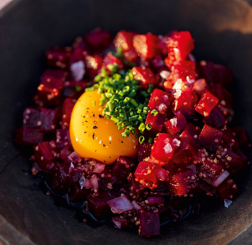 Tartare de beterraba Tartare de beterraba