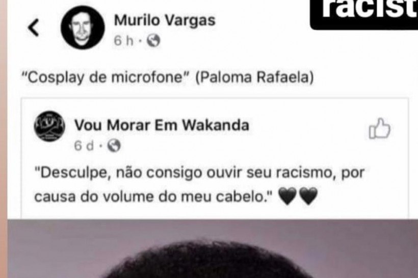 professor faz publicação com comentário racista DF professor faz publicação com comentário racista DF