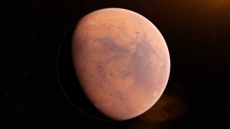 Illustration of Mars Illustration of Mars