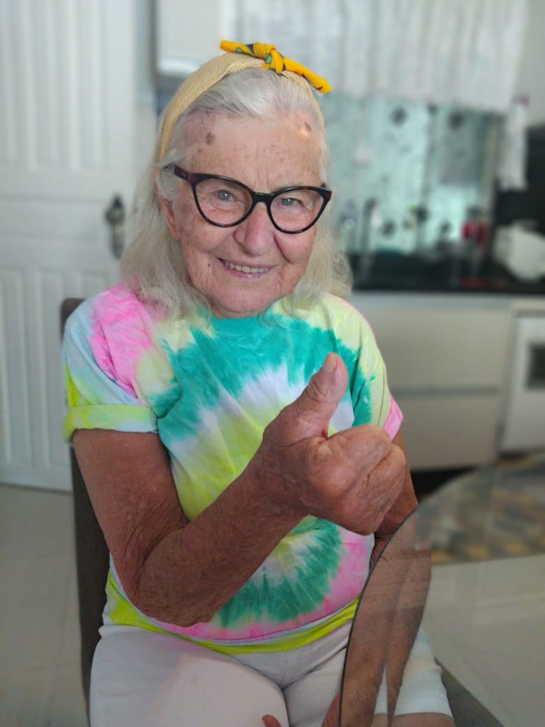 vovo-fofolete Em fevereiro, Amida Guesser Besen completa 90 anos